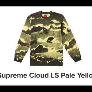 Auth - Supreme Clouds L/S Top. New